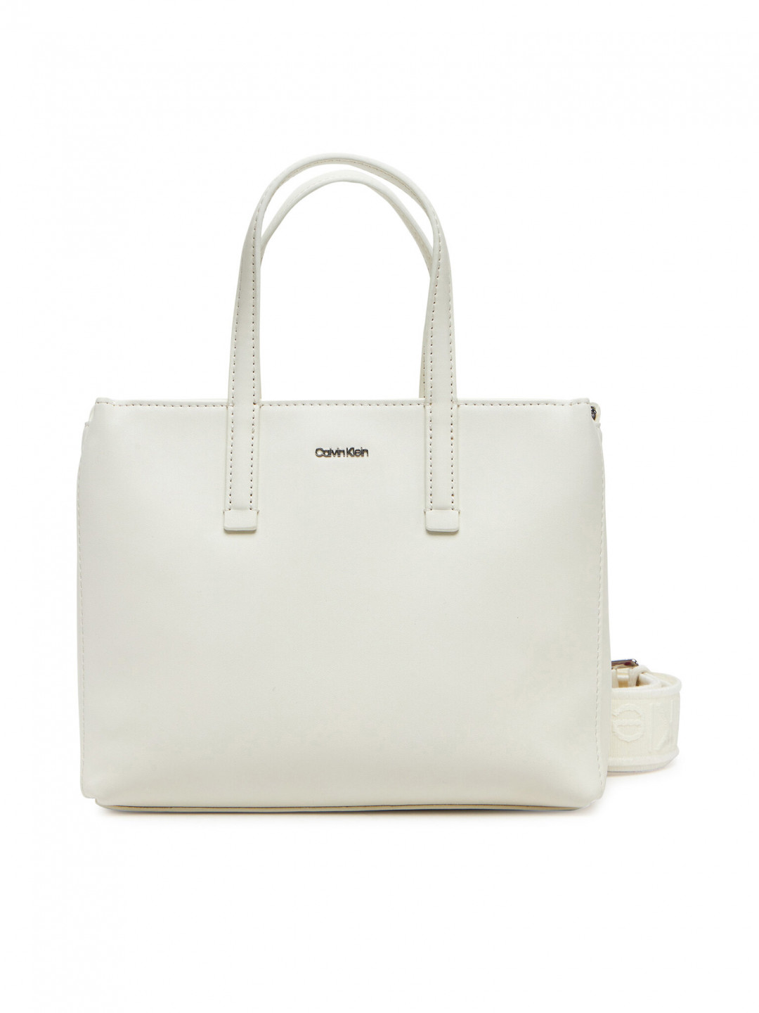 Calvin Klein Kabelka Ck Must Small Tote K60K612904 Écru